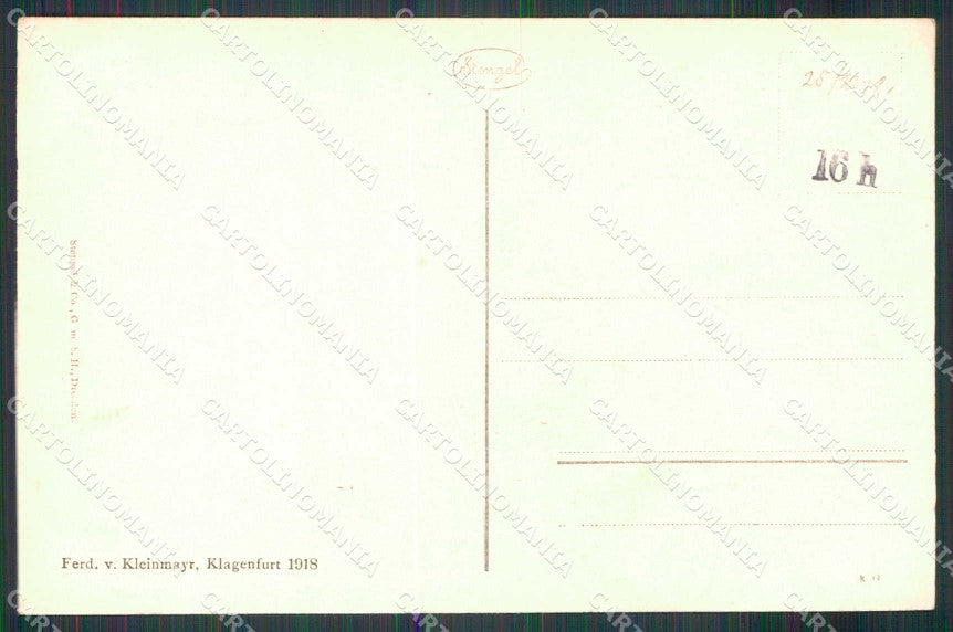 Udine Pontebba Confine Stengel 39793 cartolina RT0016 – retro