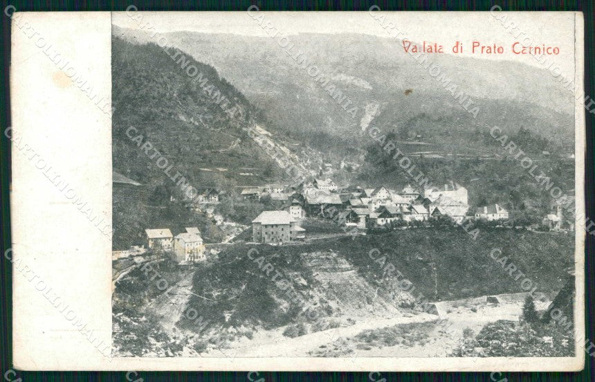 Udine Prato Carnico Vallata cartolina RT0024 – fronte