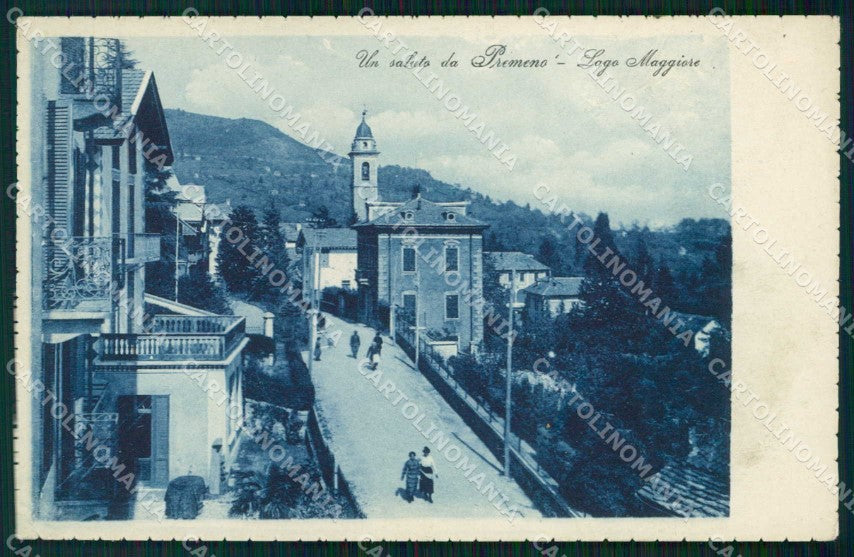 Verbania Premeno Saluto da Lago Maggiore cartolina RT0036 – fronte