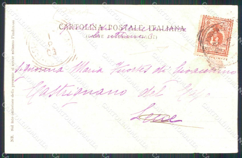 Pistoia Pracchia Albergo e Trattoria Del Reno PIEGA cartolina RT0046 – retro