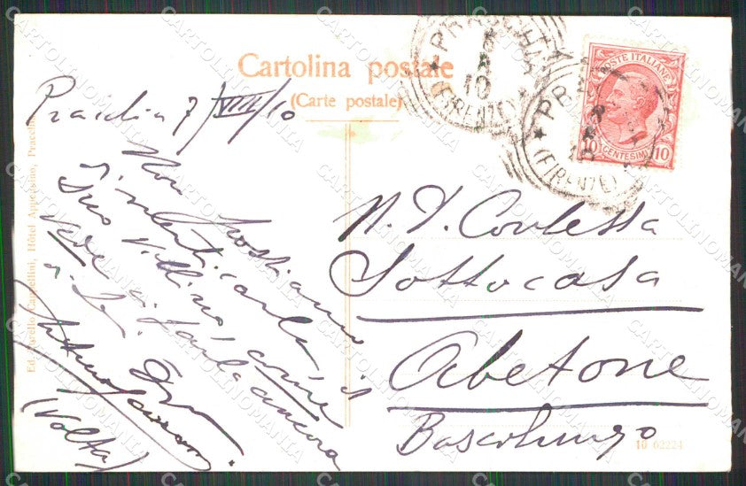 Pistoia Pracchia Hotel Appennino cartolina RT0047 – retro