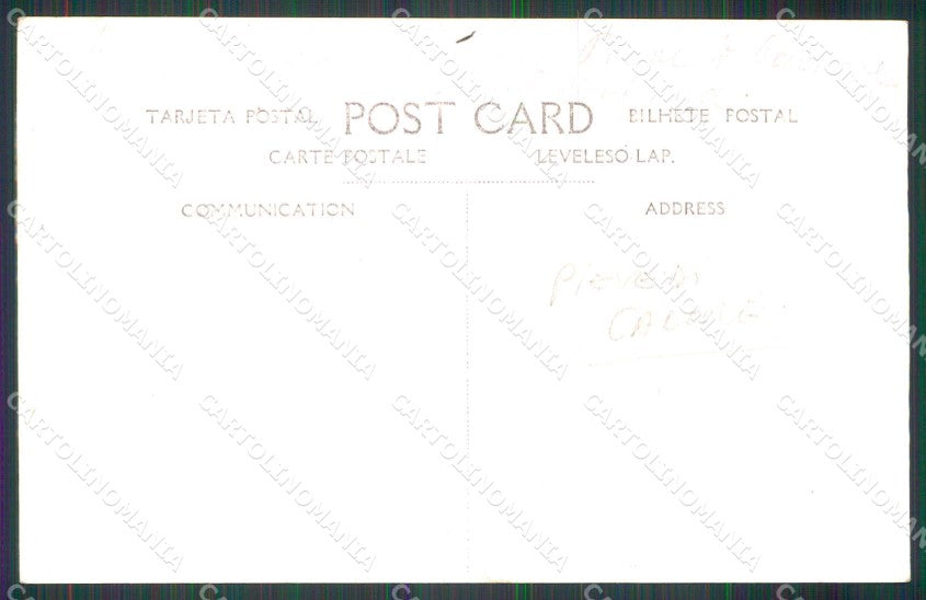 Belluno Pieve di Cadore Militari Foto cartolina RT0058 – retro