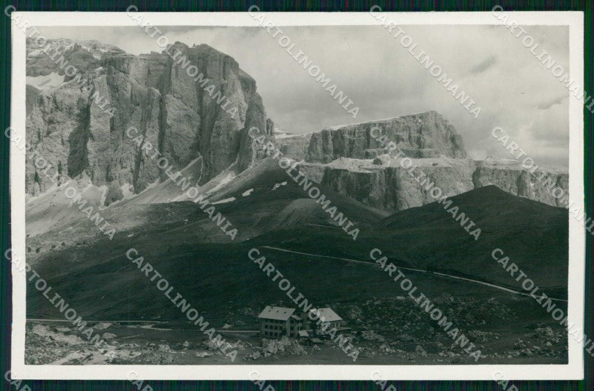 Bolzano Casere Rifugio Giogo del Sella Foto cartolina RT0073 – fronte
