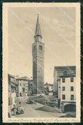 Pordenone Città Ricordo di Campanile di San Marco ABRASA cartolina RT0085 – fronte