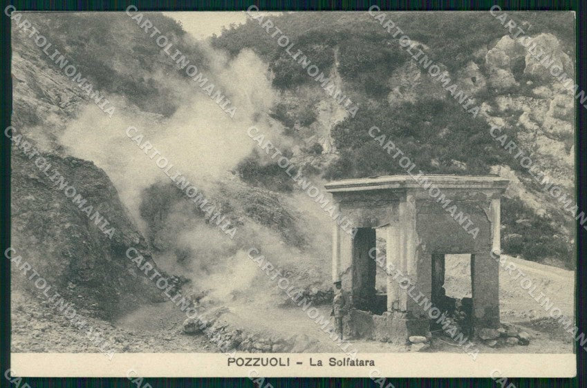 Napoli Pozzuoli Solfatara cartolina RT0089 – fronte