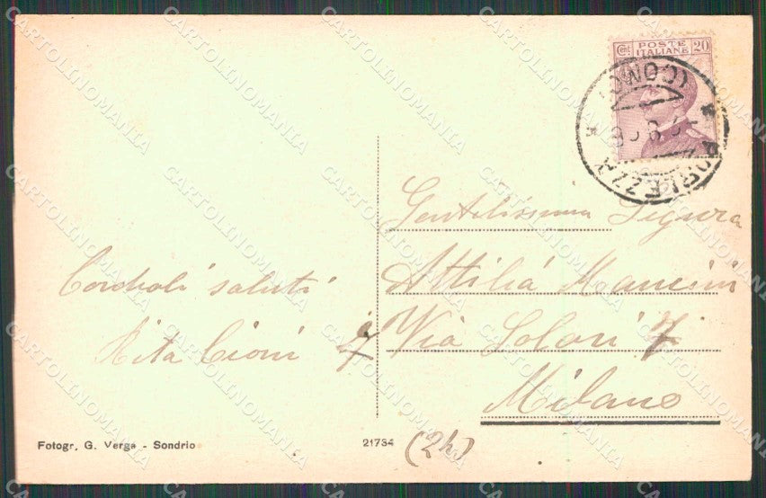 Como Porlezza San Rocco cartolina RT0094 – retro