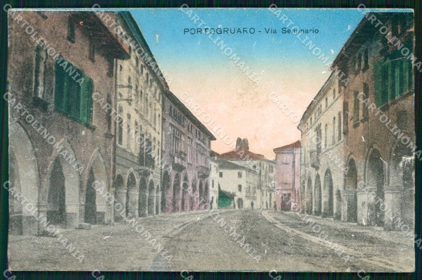 Venezia Portogruaro Via Seminario STRAPPINO cartolina RT0099 – fronte