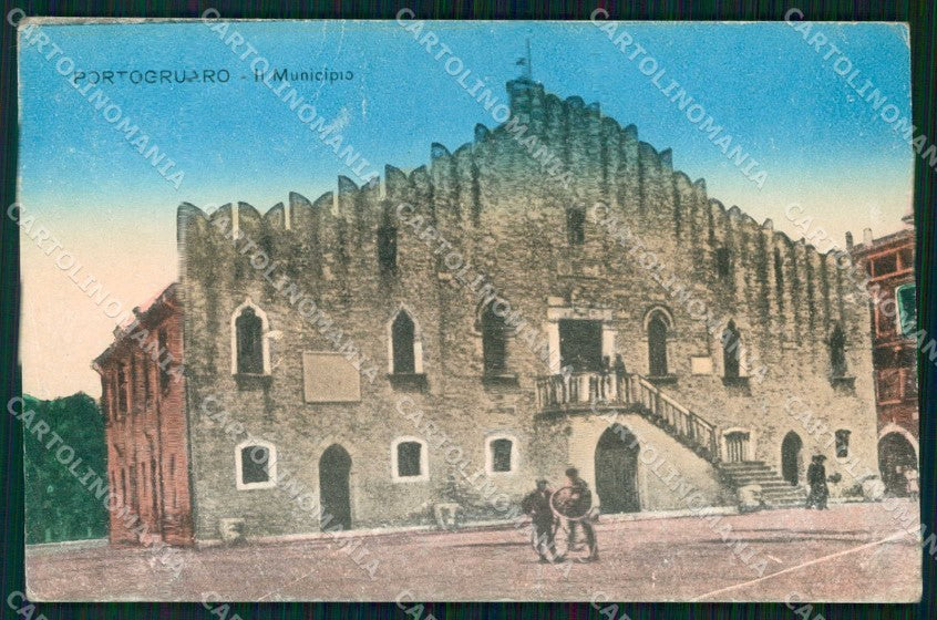 Venezia Portogruaro Municipio cartolina RT0100 – fronte