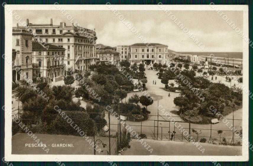 Pescara Città Giardini ABRASA Foto cartolina RT0111 – fronte