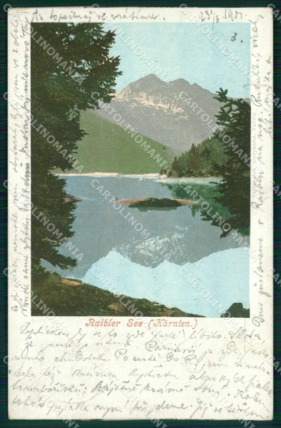 Udine Tarvisio Lago del Predil cartolina RT0126 – fronte