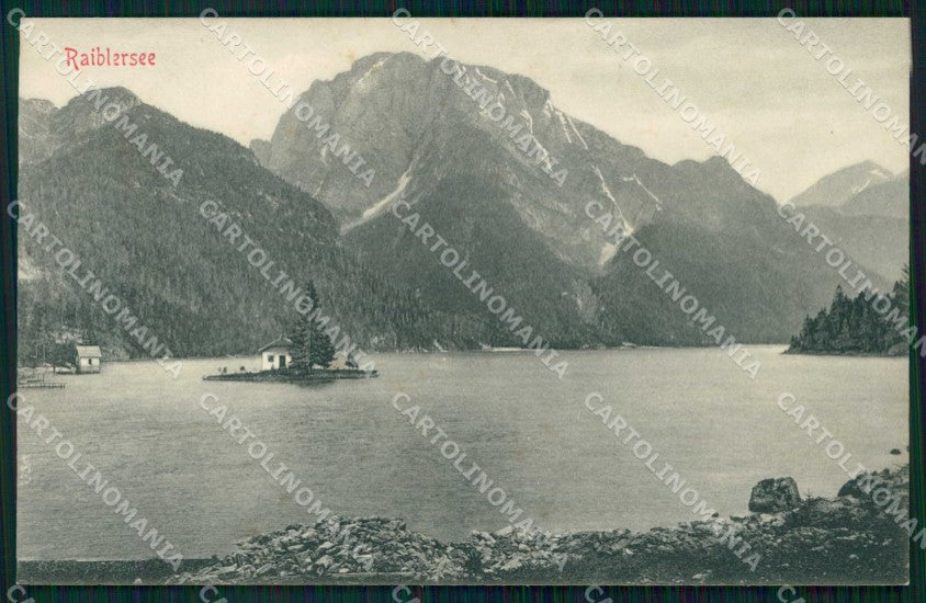 Udine Tarvisio Lago del Predil Stengel 5584 cartolina RT0128 – fronte