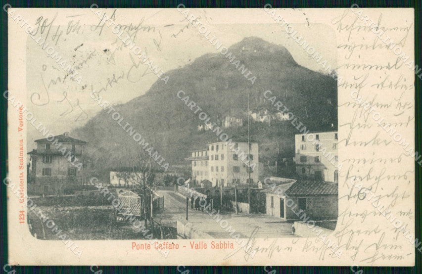 Brescia Bagolino Ponte Caffaro Valle Sabbia cartolina RT0132 – fronte