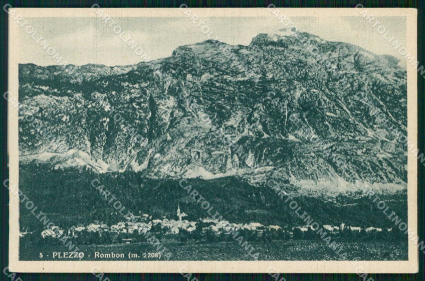 Slovenia Plezzo Monte Rombon cartolina RT0139 – fronte