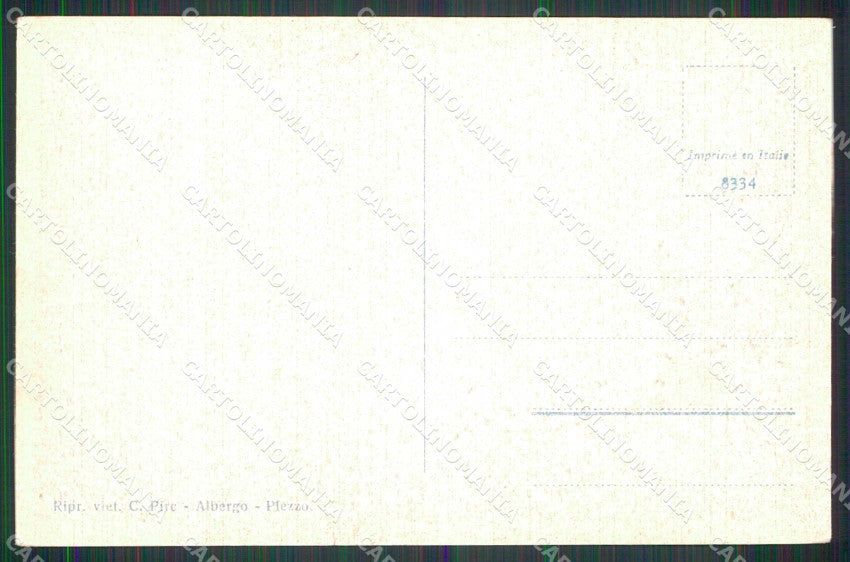 Slovenia Plezzo Monte Rombon cartolina RT0139 – retro