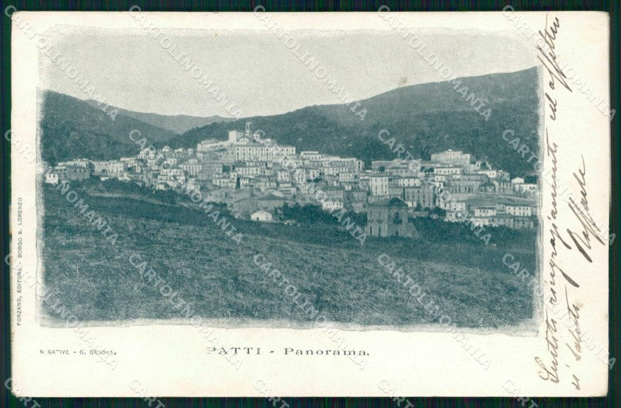 Messina Patti cartolina RT0152 – fronte