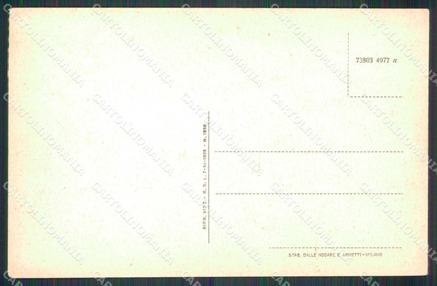 Cuneo Pianfei Monte Monviso sullo Sfondo cartolina RT0162 – retro