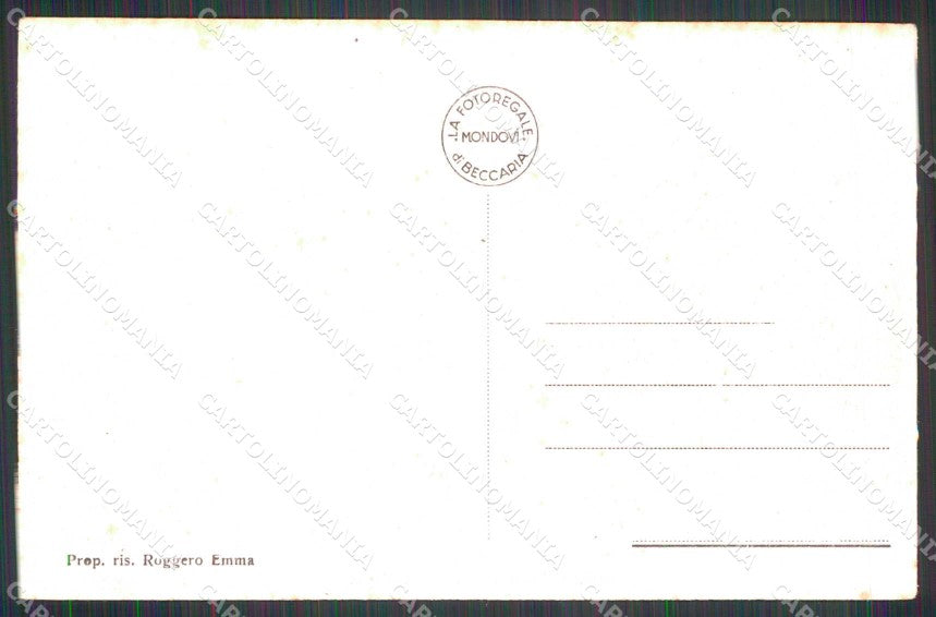Cuneo Piasco Entrata Cotonificio Wild cartolina RT0172 – retro