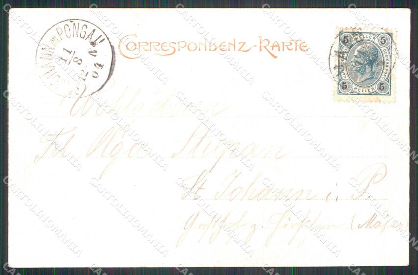 Bolzano Malles Venosta Saluti da cartolina RT0181 – retro