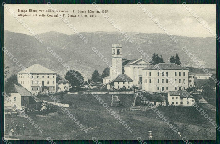 Vicenza Treschè Conca Altipiano dei Sette Comuni cartolina RT0188 – fronte