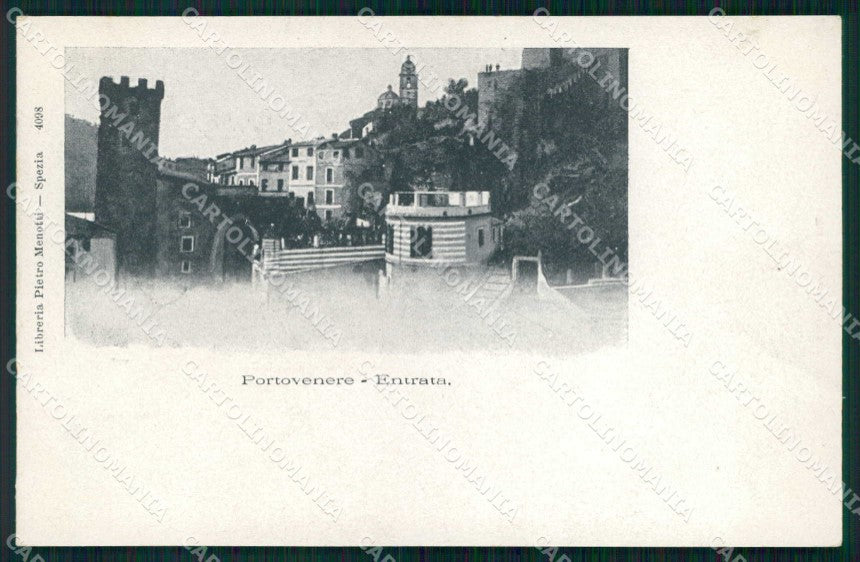 La Spezia Portovenere Entrata cartolina RT0199 – fronte