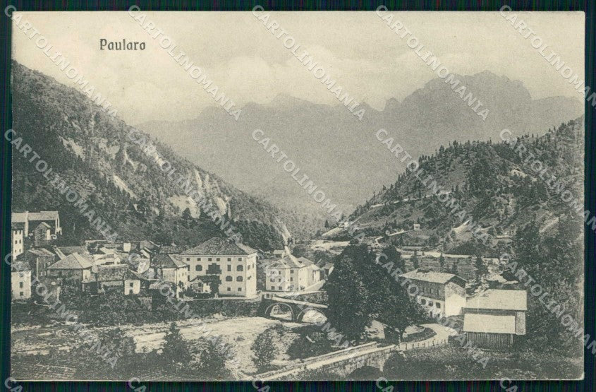Udine Paularo Carnia cartolina RT0216 – fronte