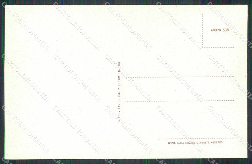 Pesaro Pergola Belvedere cartolina RT0239 – retro