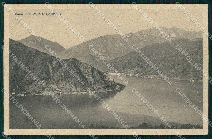 Varese Porto Ceresio Lago di Lugano cartolina RT0277 – fronte