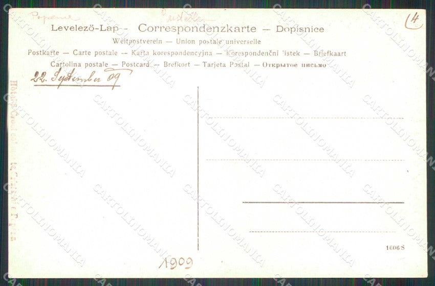 Belluno Piz Popena Hotel Tre Croci Monte Cristallo Foto cartolina RT0280 – retro