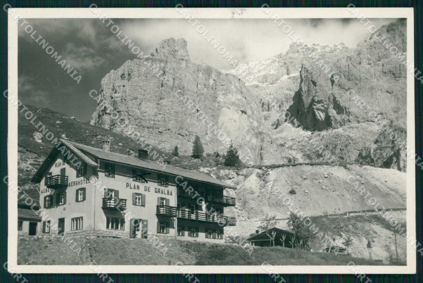 Bolzano Selva di Val Gardena Albergo Plan de Gralba Foto cartolina RT0295 – fronte