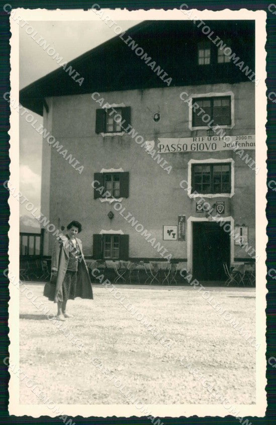Bolzano Racines Rifugio Passo Giovo Foto cartolina RT0297 – fronte