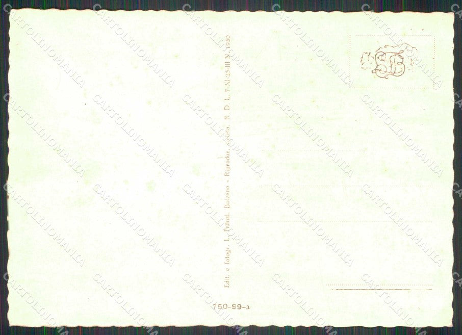 Bolzano Marebbe Pieve San Vigilio FG Franzl 750/99 cartolina RT0312 – retro