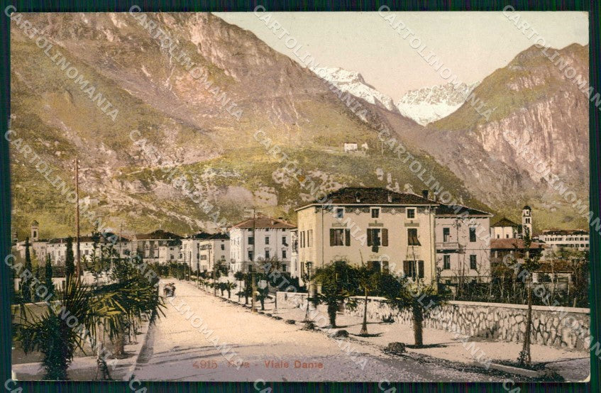 Trento Riva del Garda Viale Dante cartolina RT0328 – fronte