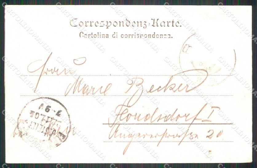 Trento Riva del Garda Lago Monte Maggiore ABRASA Stengel 20255 cartolina RT0329 – retro