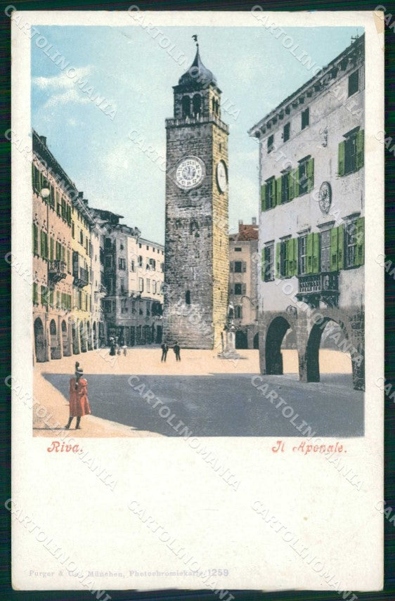 Trento Riva del Garda Aponale cartolina RT0340 – fronte