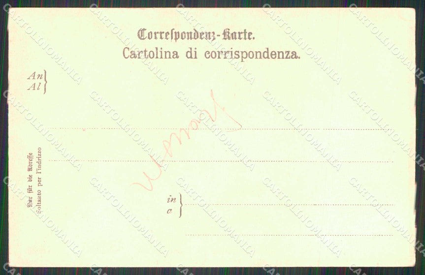 Trento Riva del Garda Aponale cartolina RT0340 – retro