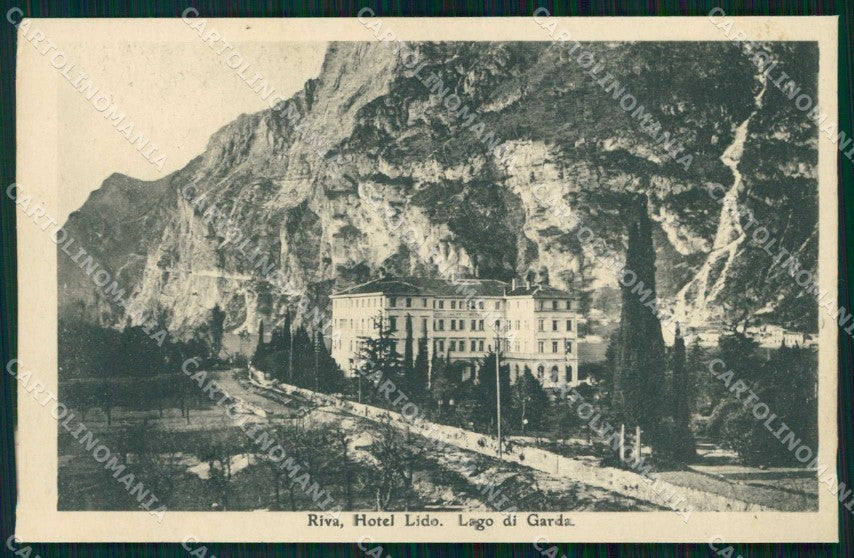 Trento Riva del Garda Hotel Lido cartolina RT0344 – fronte