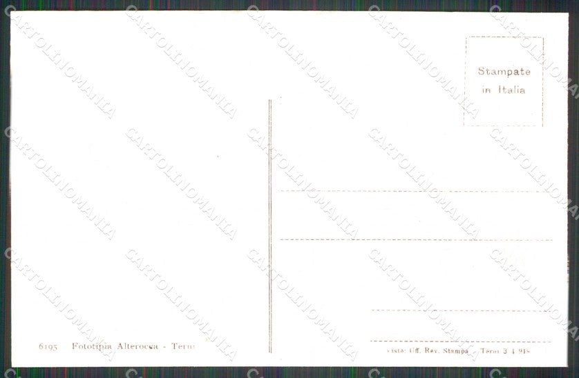Trento Riva del Garda Strada del Ponale Alterocca 6195 cartolina RT0352 – retro