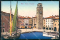 Trento Riva del Garda Piazza Tre Novembre Barche Brunner 25161 cartolina RT0374 – fronte