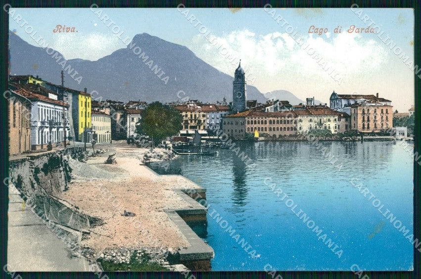 Trento Riva del Garda Lago cartolina RT0380 – fronte