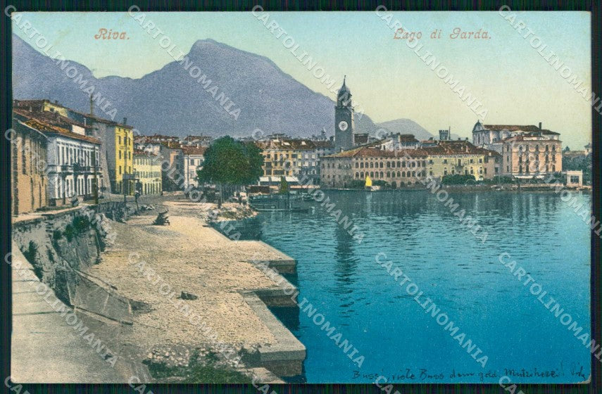 Trento Riva del Garda Lago cartolina RT0385 – fronte