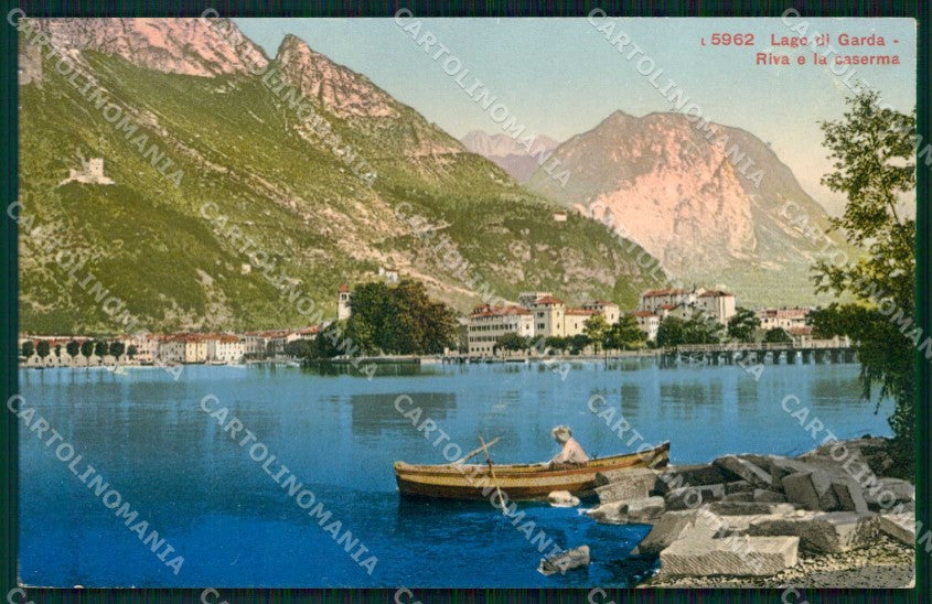 Trento Riva del Garda Lago Caserma cartolina RT0399 – fronte
