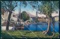 Trento Riva del Garda Lago con Barche cartolina RT0403 – fronte