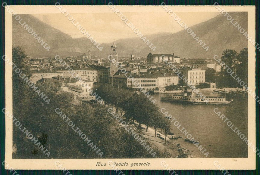 Trento Riva del Garda Lago Piroscafo cartolina RT0468 – fronte