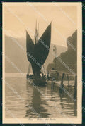 Trento Riva del Garda Motivo del Porto Barca cartolina RT0478 – fronte