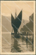Trento Riva del Garda Motivo del Porto Barca cartolina RT0480 – fronte