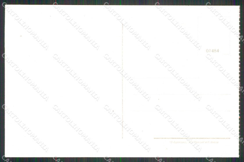 Genova Rapallo Chiosco Musicale cartolina RT0499 – retro