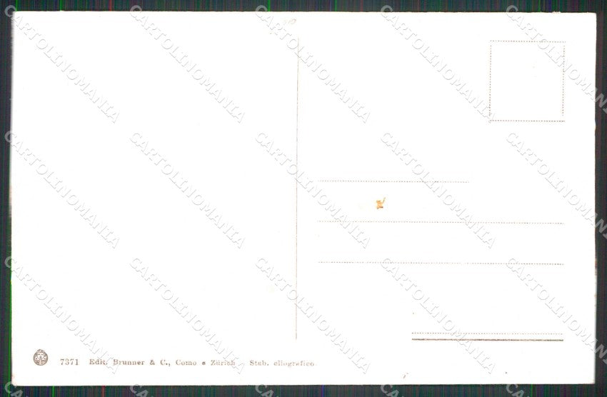 Genova Rapallo Scali delle Monache Brunner 7371 cartolina RT0504 – retro