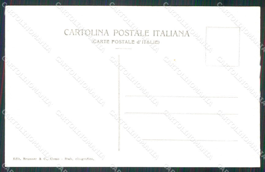 Genova Rapallo Riviera di Levante Costiera Brunner 7028 cartolina RT0506 – retro