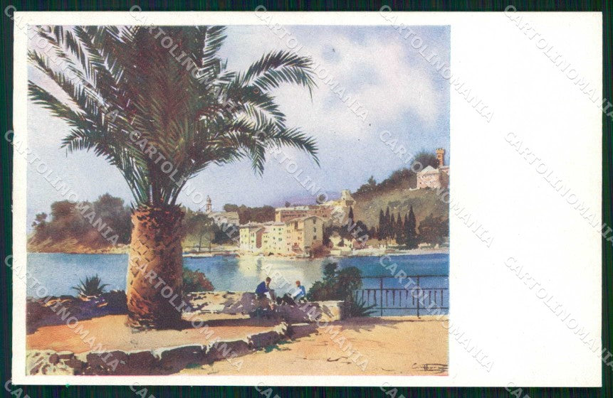 Genova Rapallo San Michele di Pagana cartolina RT0507 – fronte