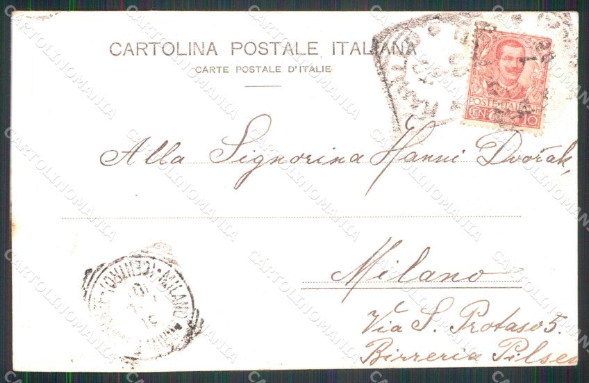 Genova Rapallo San Nicola cartolina RT0515 – retro